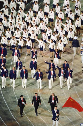 第27届悉尼奥运会:第27届悉尼奥运会中国体育代表团共多少次创世界纪录